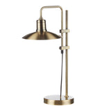 Rayner Metal Floor Lamp - Gold