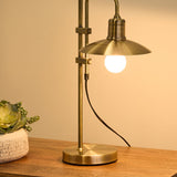 Rayner Metal Floor Lamp - Gold