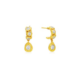 Alanya Earrings in Crystal