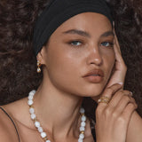 Alanya Earrings in Crystal