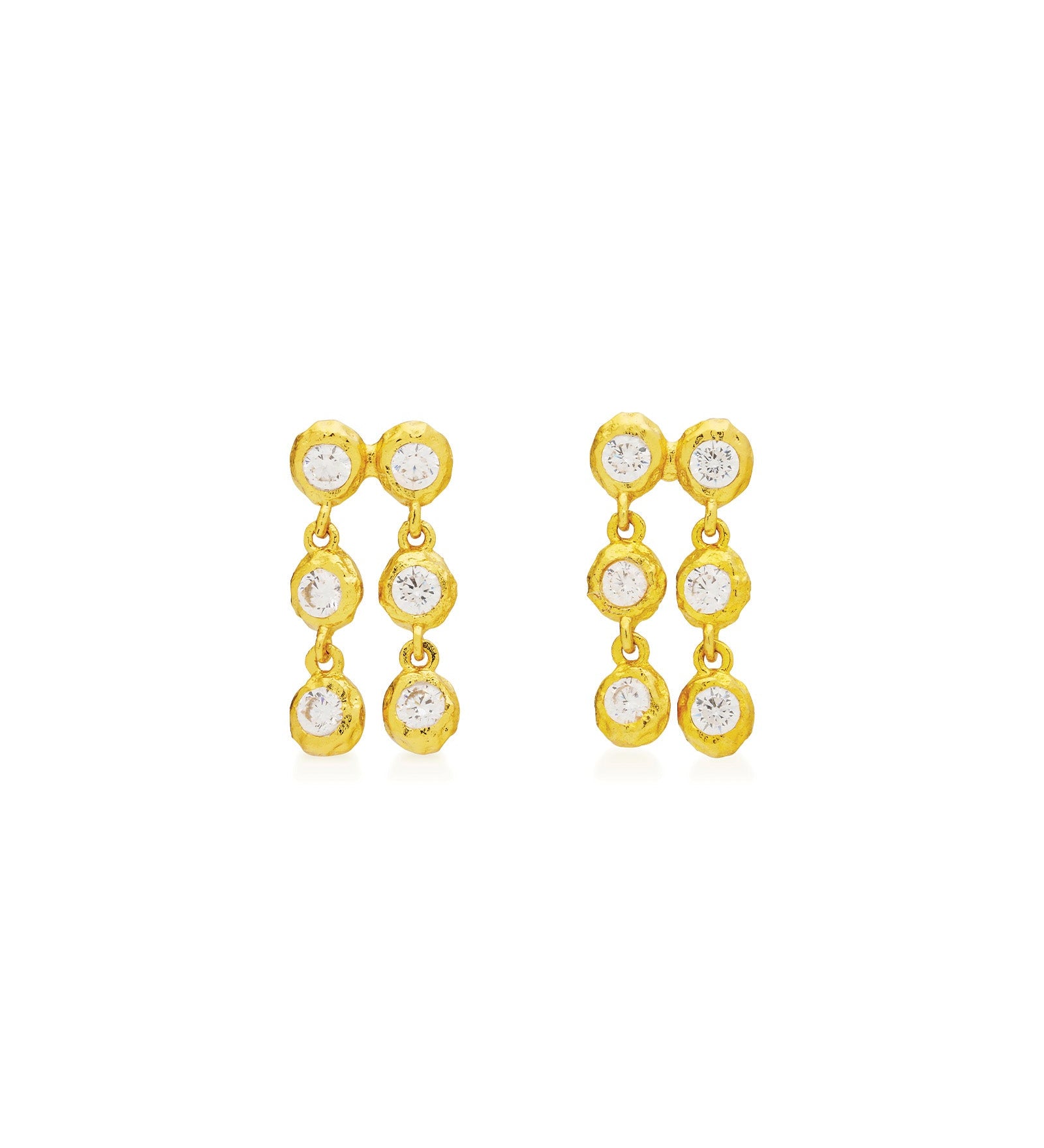 Toulouse Earrings in Crystal