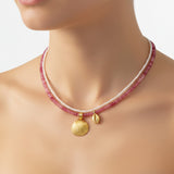 Evisa Necklace in Pink