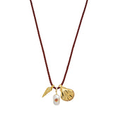 Dreamtide Necklace in Burgundy