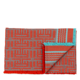 Kuba Summer Throw - Coral