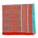 Kuba Summer Throw - Coral