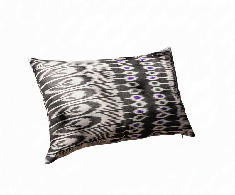 Anvar Silk Ikat Cushion
