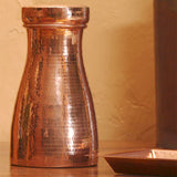 Copper Bedside Carafe and Glass