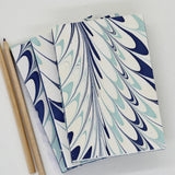 Blue Marbled Notepad