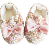 Bow Booties - Blossom Lily Pink