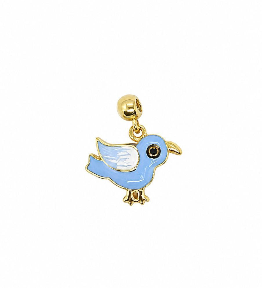 Blue Bird Charm