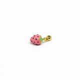 Pink Strawberry Charm