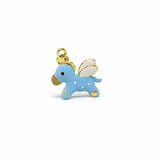Blue Pegasus Charm