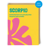 Scorpio Greeting Card
