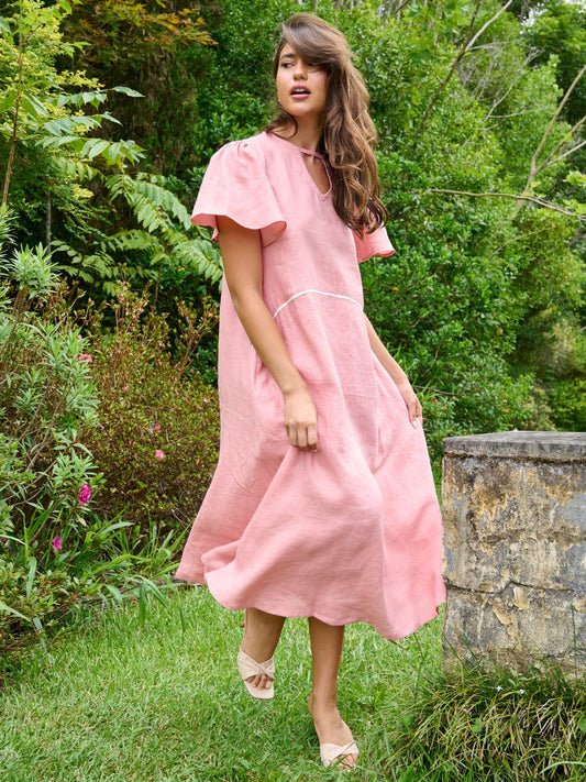 CURVE DRESS - BLUSH