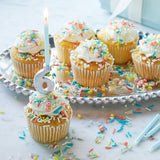 Number Candle Holder Set
