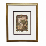 The Palmier Print II | Large Vintage Framed Print