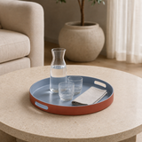 Bevanda Two Tone Tray - Red & Blue