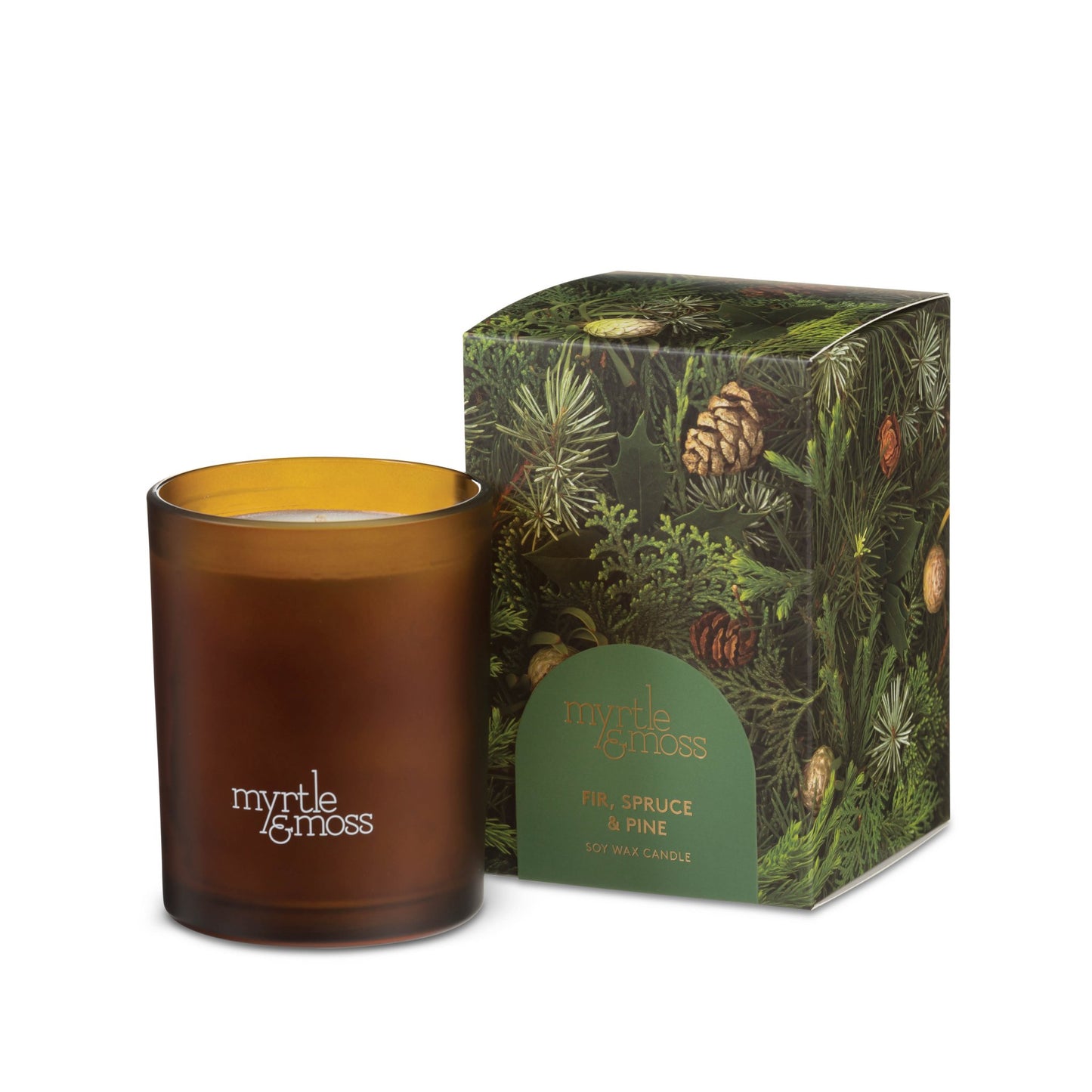 CHRISTMAS CANDLE - SWEET ORANGE, NUTMEG & CINNAMON