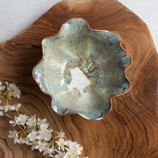 COSTERA CERAMIC BOWL GREEN - MEDIUM