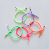 Neon Nora Hair Ties - Set of 5