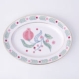 Chintz Platter - Red