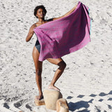 Kuba Summer Beach Towel - Fuchsia