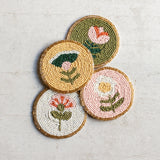 Freya Beaded Coasters Set - Multi