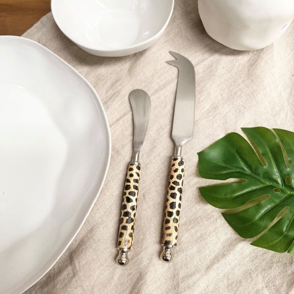 OCELOT CHEESE/PATE KNIVES