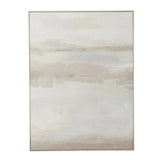 Dew White Frame Oil Canvas