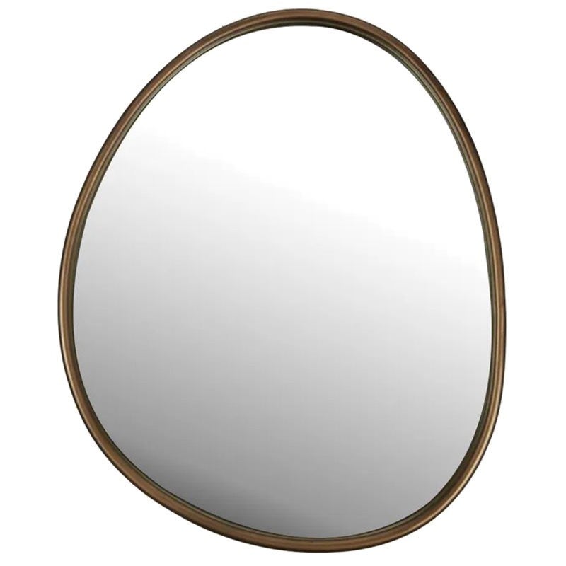 GLOBULE METAL WALL MIRROR