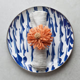 Flora Raffia Napkin Rings