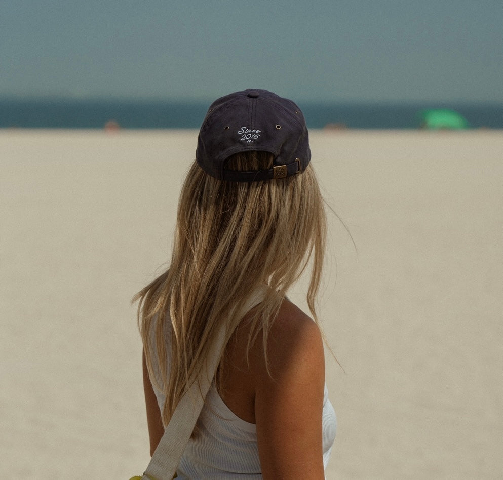 GEORGES OF DUBAI CAP - NAVY & WHITE