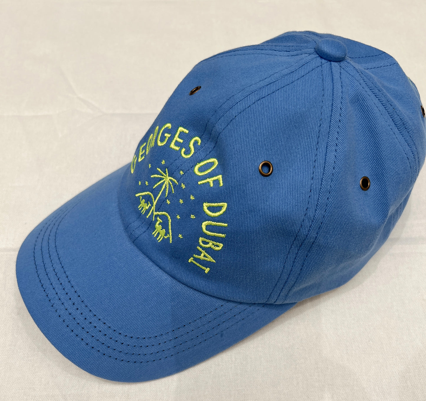 GEORGES OF DUBAI CAP - PACIFIC BLUE & NEON