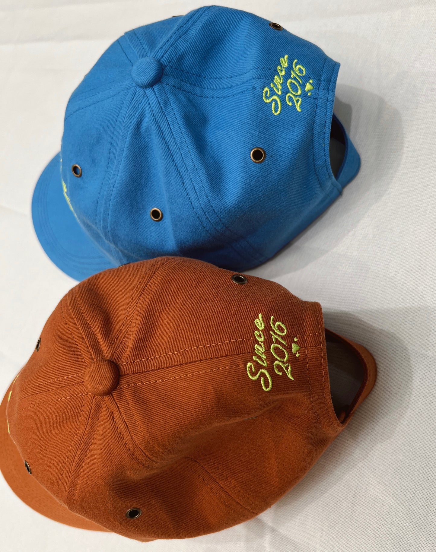 GEORGES OF DUBAI CAP - PACIFIC BLUE & NEON