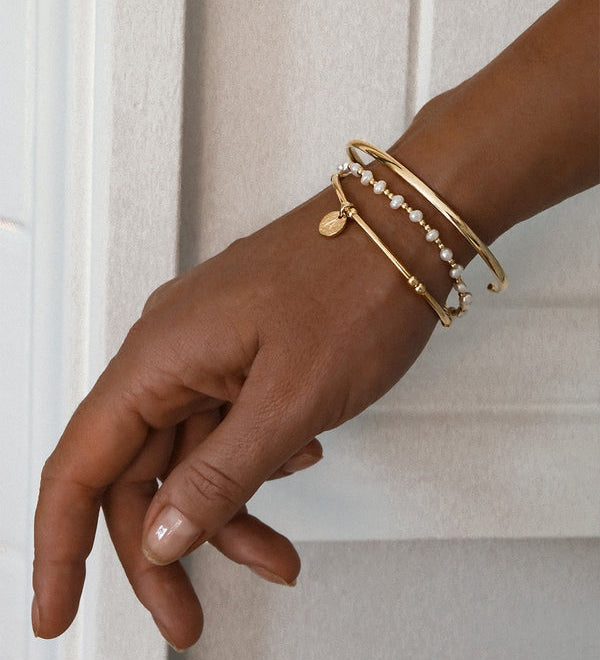 Gold Love Letter Bracelet A-Z