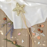 Sequin Star Wand - Gold