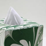 Green Marbled Tissue box