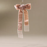 Velveteen Bow Ornament