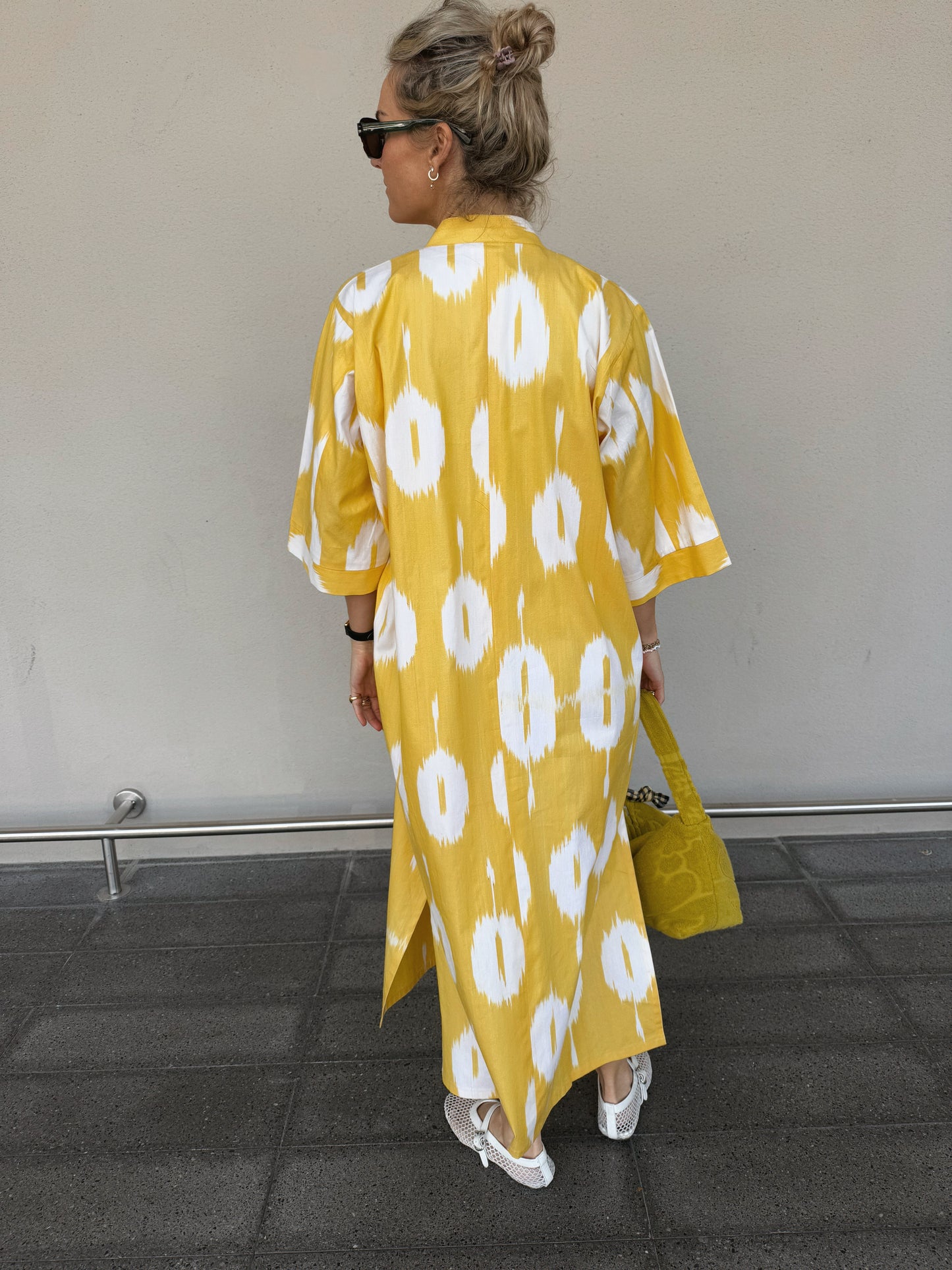 IKAT KAFTAN DRESS