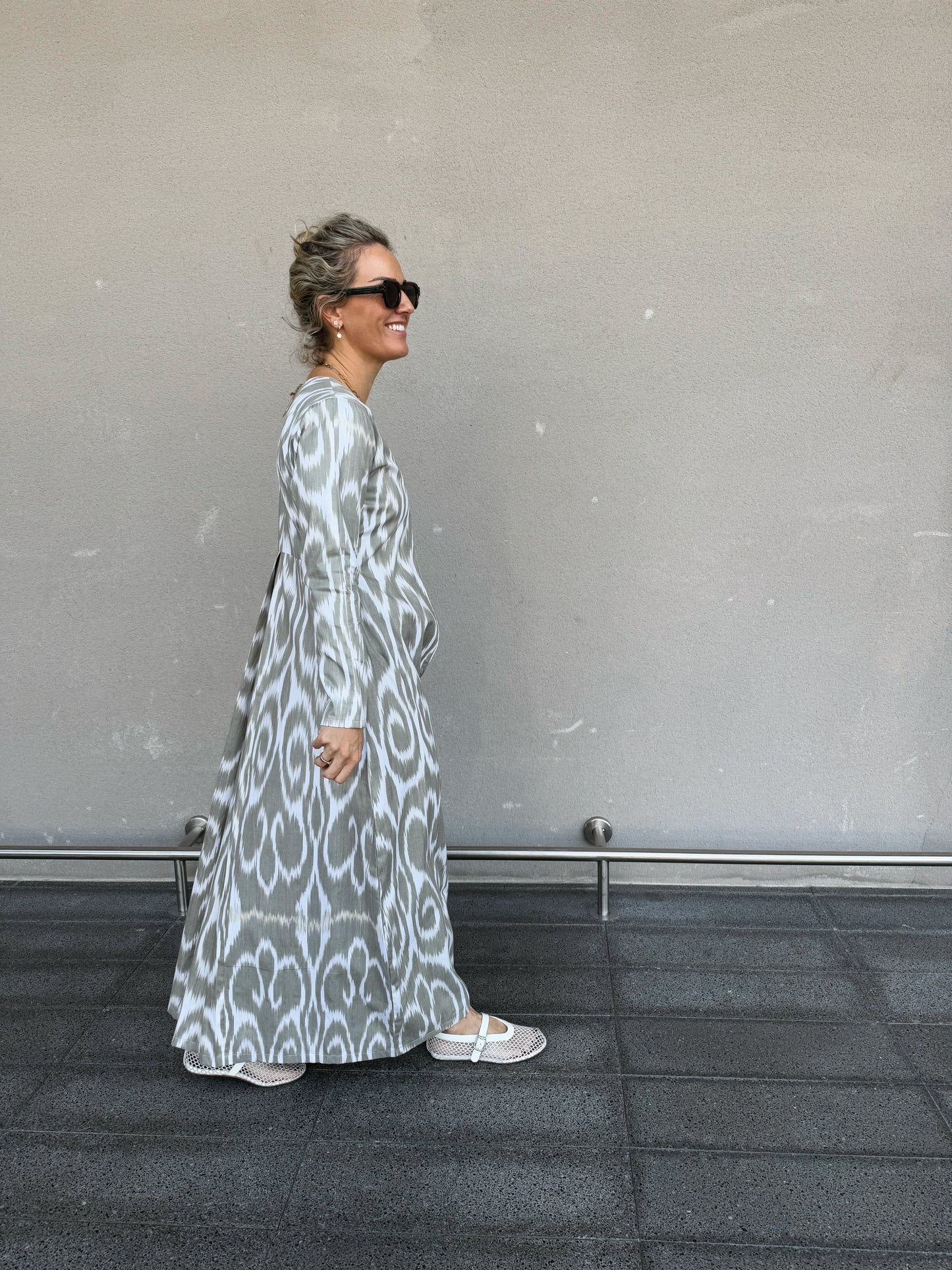 IKAT DRESS COAT