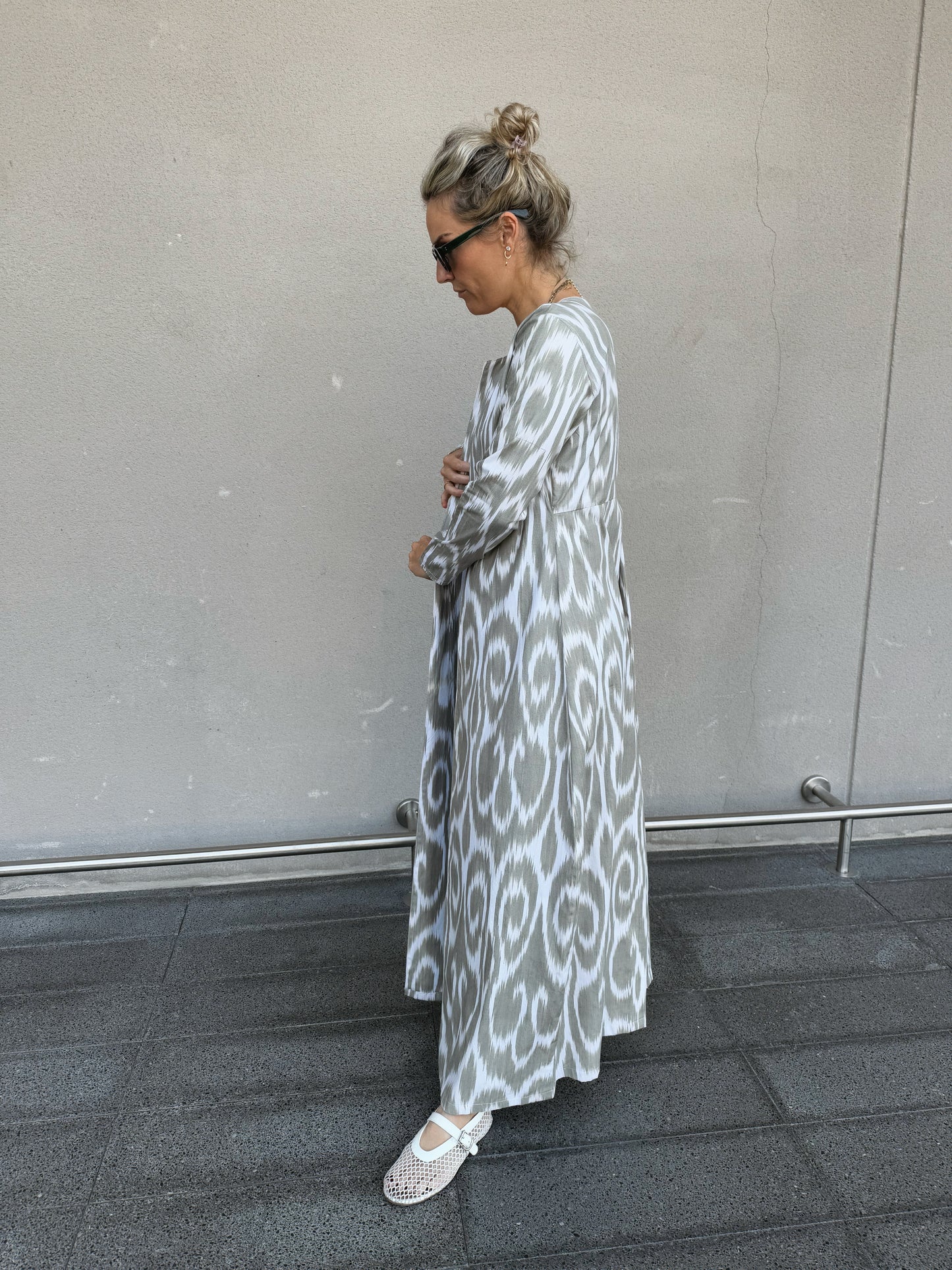 IKAT DRESS COAT