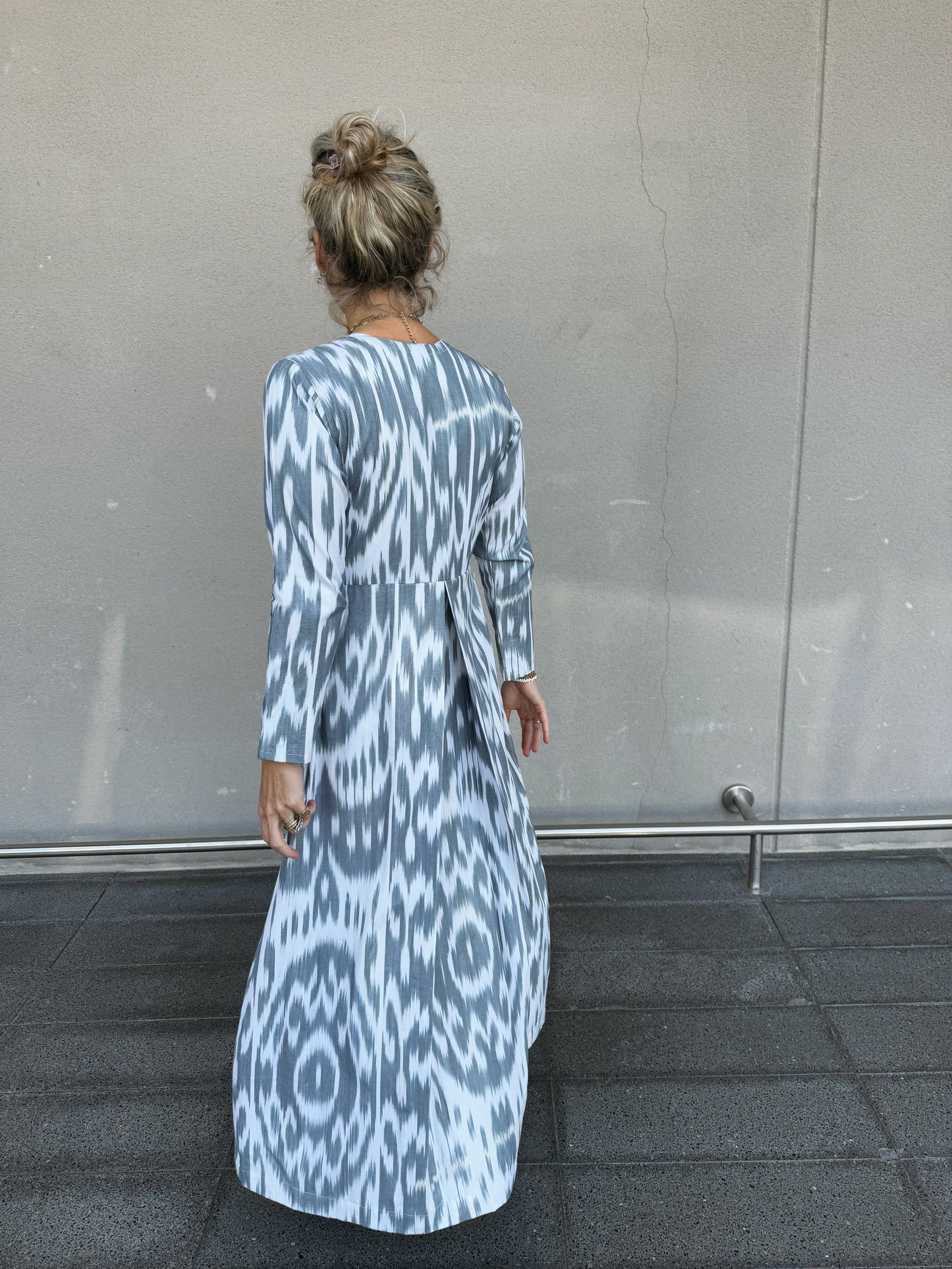 IKAT DRESS COAT