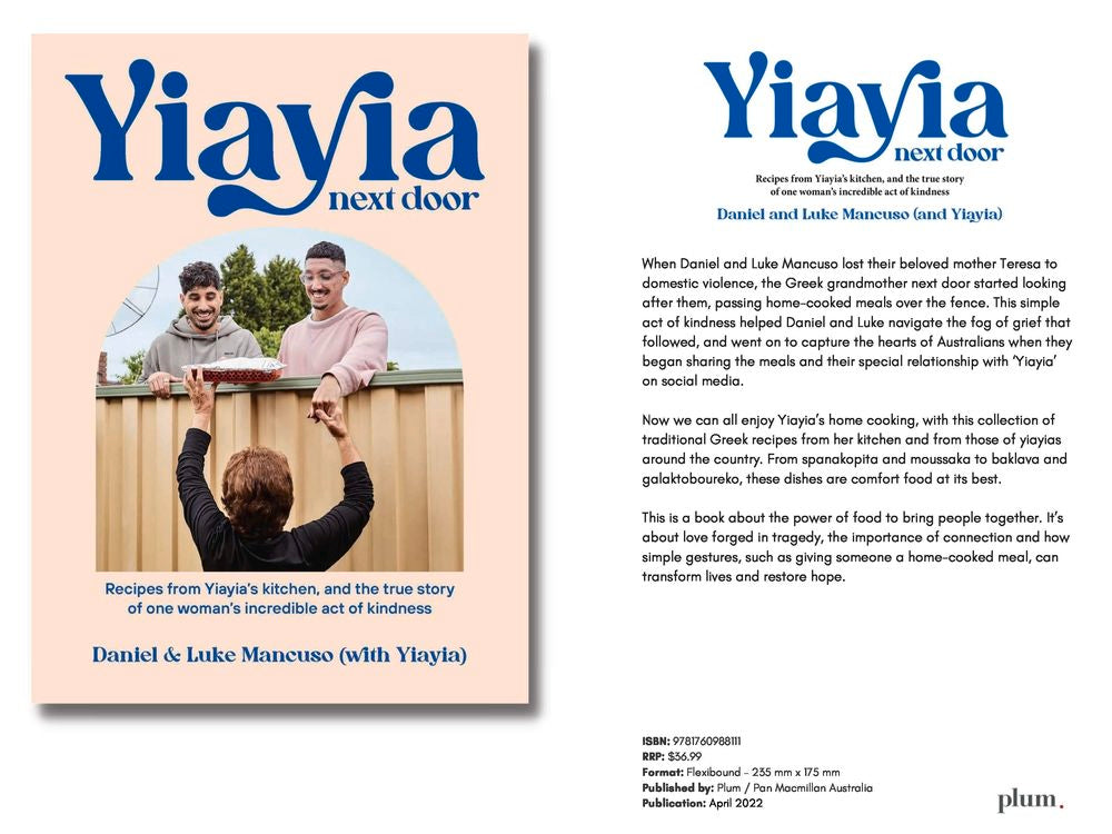 YIAYIA NEXT DOOR: RECIPES FROM YIAYIA'S KITCHEN