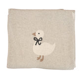 Duck Baby Blanket - Natural