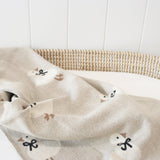 Duck Baby Blanket - Natural
