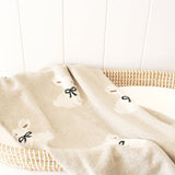 Baby Bunny Blanket - Natural