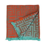 Kuba Summer Beach Towel - Coral