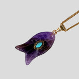 Pez Necklace - Purple