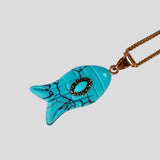 Pez Necklace - Turquoise