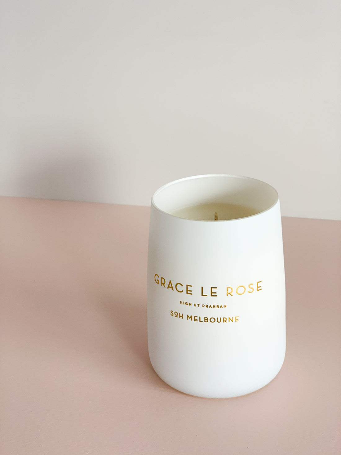 GRACE LE ROSE WHITE MATTE GLASS